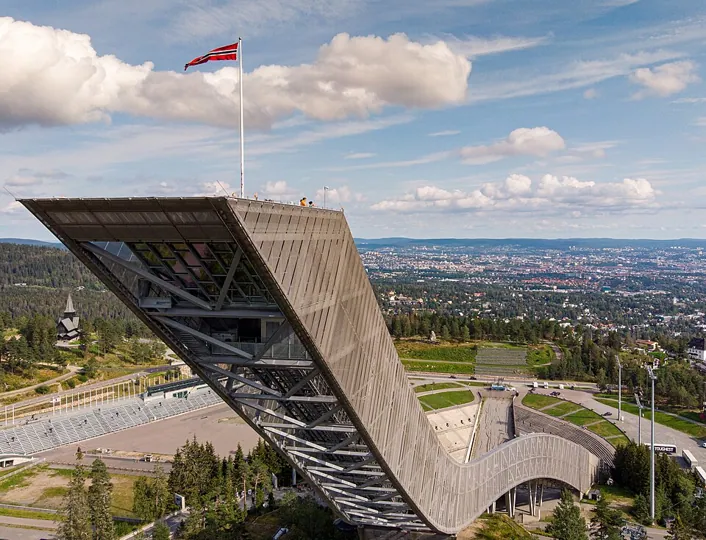 Holmenkollen Ski Jump in Oslo