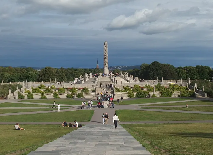 Vigeland Sculpture Park in Oslo