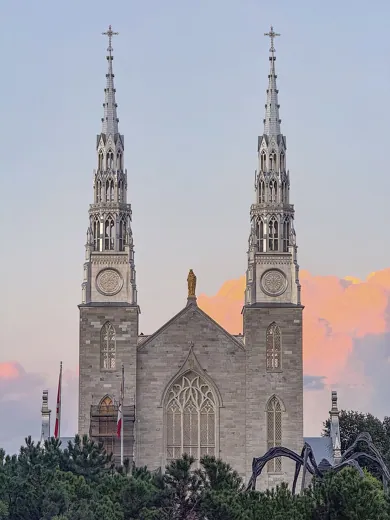 Notre-Dame Cathedral Basilica in Ottawa