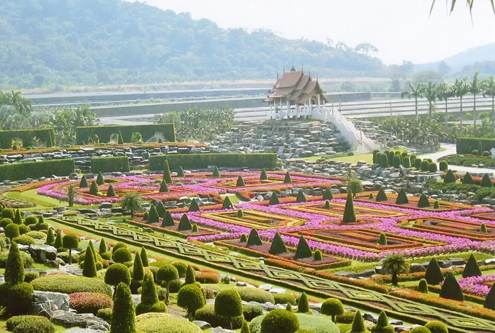 Nong Nooch Tropical Botanical Garden in Pattaya Chonburi