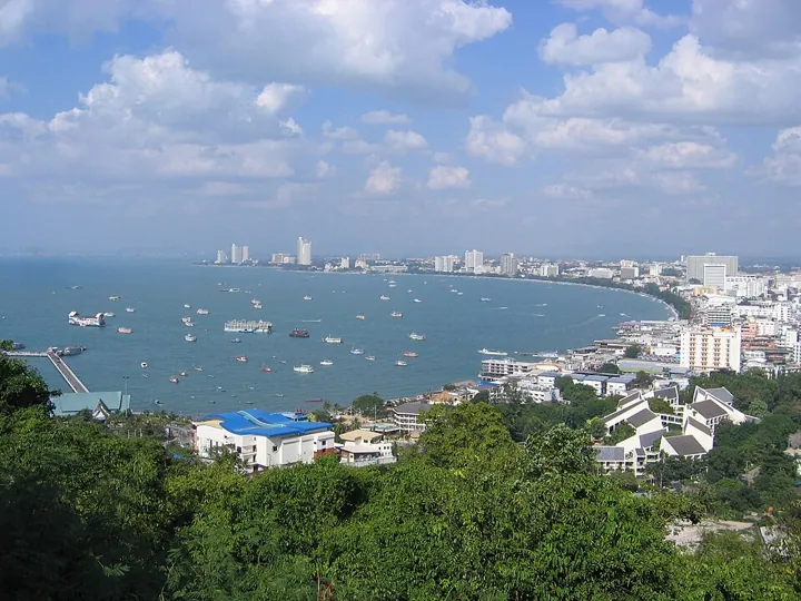 Pattaya Beach in Pattaya Chonburi