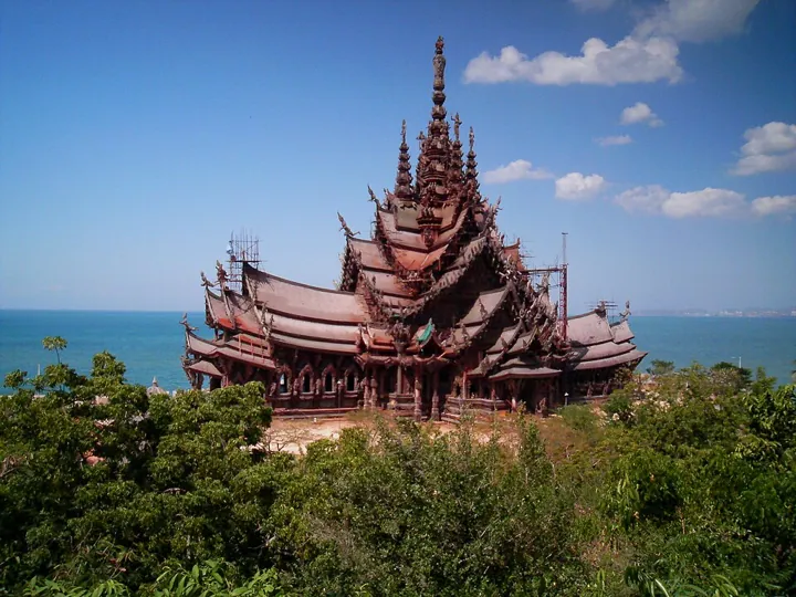 Sanctuary of Truth in Pattaya Chonburi