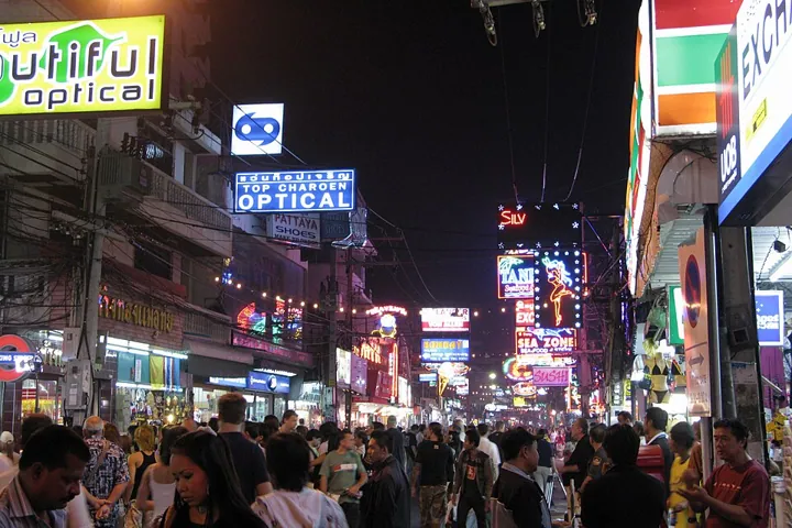 Walking Street, Pattaya in Pattaya Chonburi