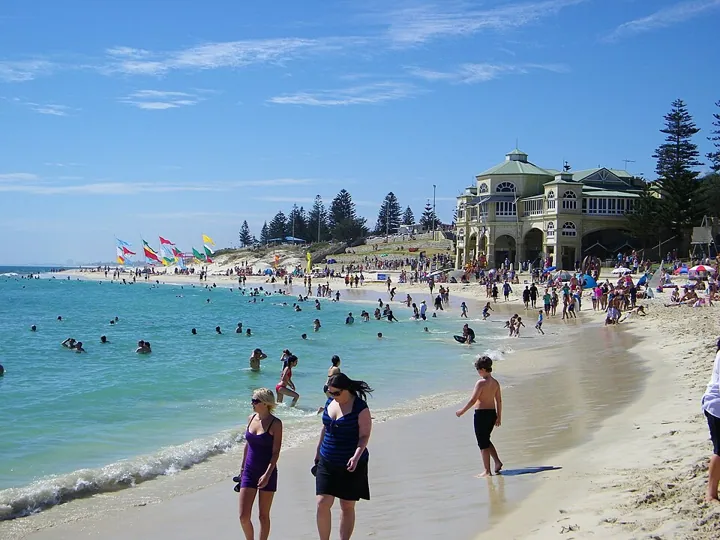 Cottesloe Beach in Perth