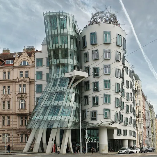 Dancing House in Prague
