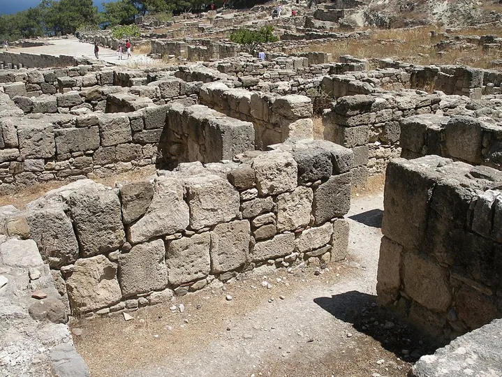 Ancient Kamiros in Rhodes