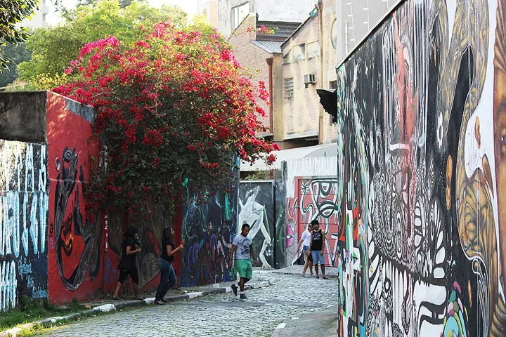 Beco do Batman in S O Paulo