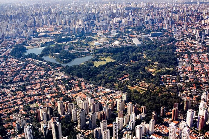 Ibirapuera Park in S O Paulo