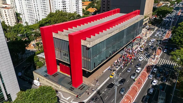 São Paulo Museum of Art in S O Paulo