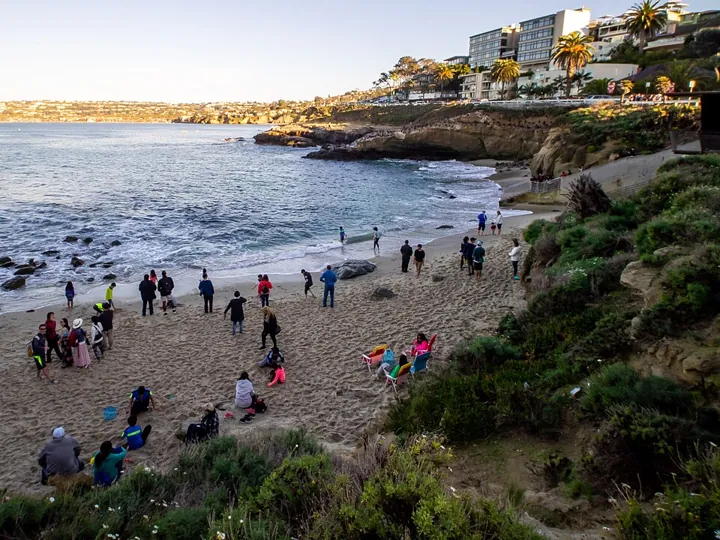La Jolla Cove in San Diego