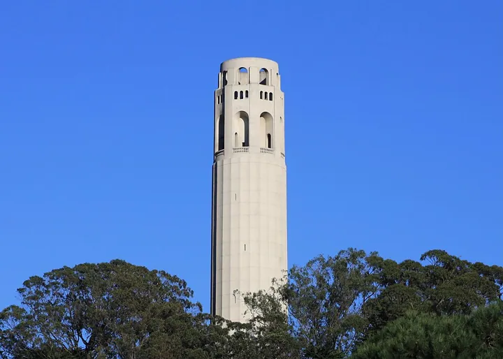 Coit Tower in San Francisco
