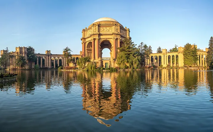 Palace of Fine Arts in San Francisco
