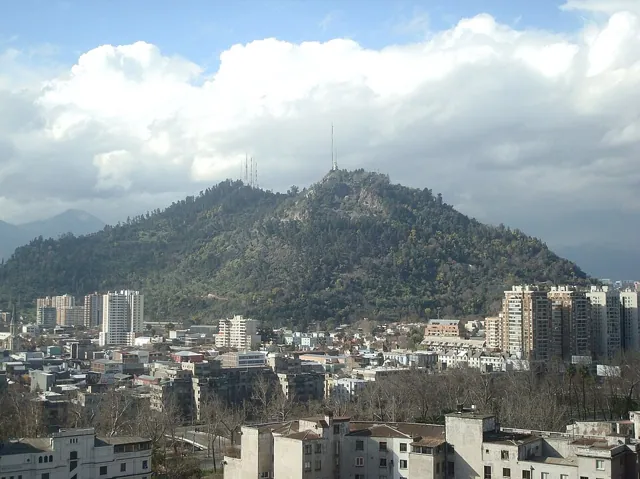 San Cristóbal Hill in Santiago