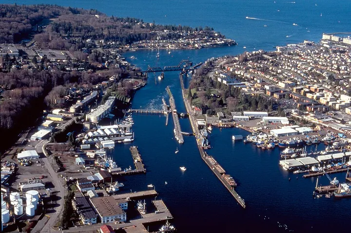 Ballard Locks in Seattle