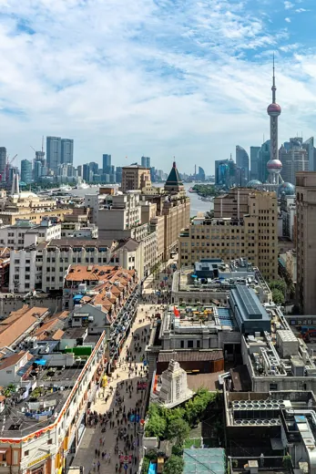 Nanjing Road in Shanghai