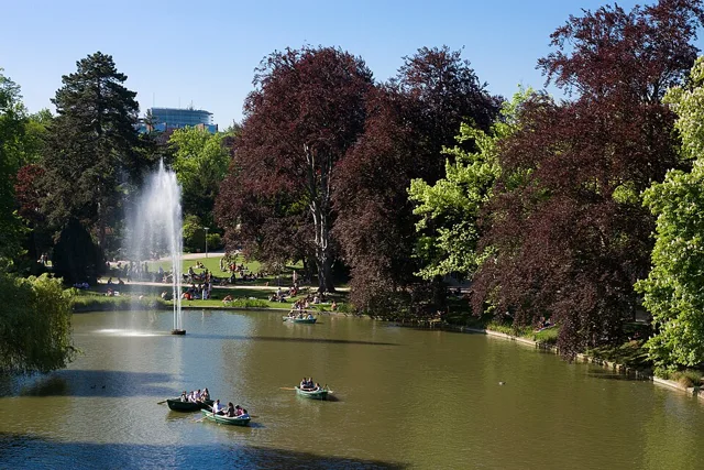 Parc de l'Orangerie in Strasbourg