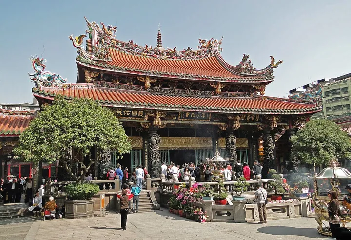 Lungshan Temple in Taipei
