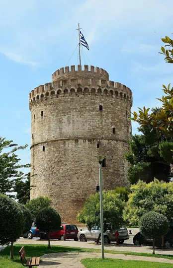White Tower of Thessaloniki in Thessaloniki