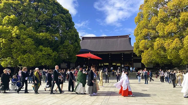 Meiji Shrine in Tokyo