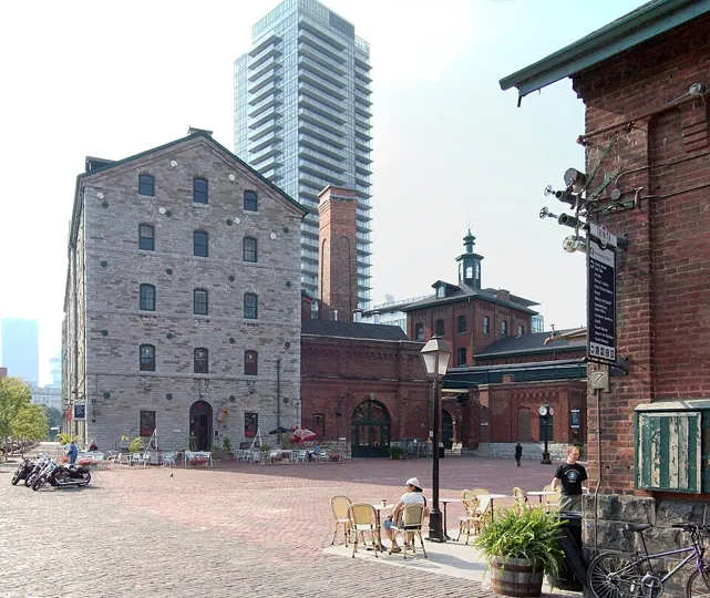 Distillery District in Toronto