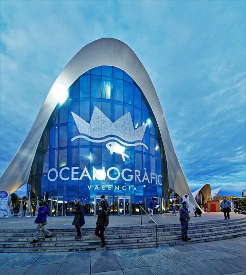 L'Oceanogràfic in Valencia