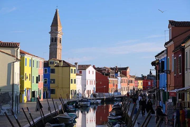 Burano in Venice