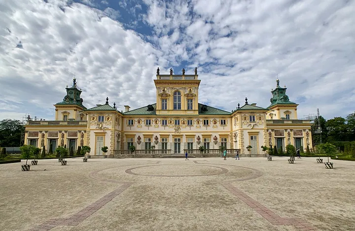Wilanów Palace in Warsaw