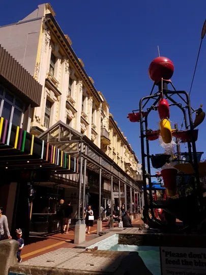 Cuba Street, Wellington in Wellington