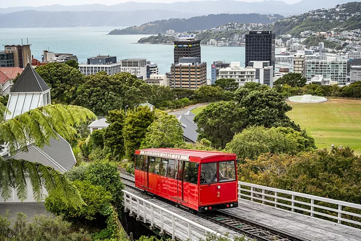 Wellington Cable Car in Wellington
