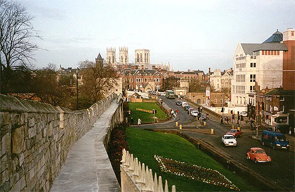 York City Walls in York