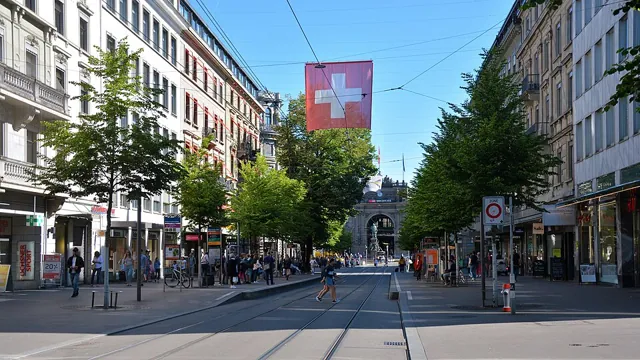 Bahnhofstrasse in Zurich