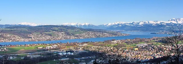 Lake Zurich in Zurich