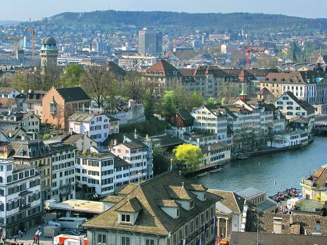 Lindenhof hill in Zurich