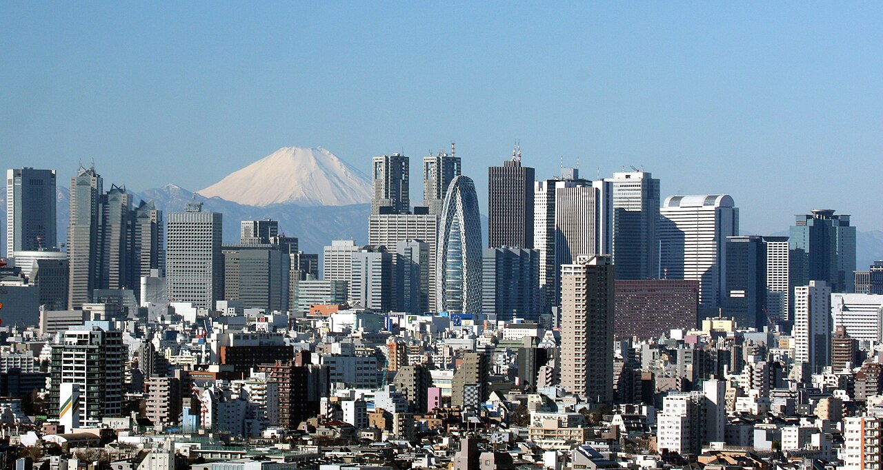 Scenic view of Tokyo