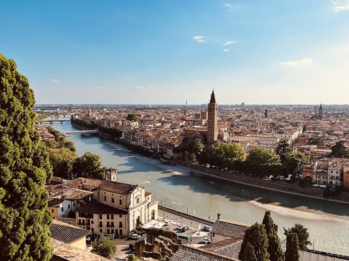 Scenic view of Verona