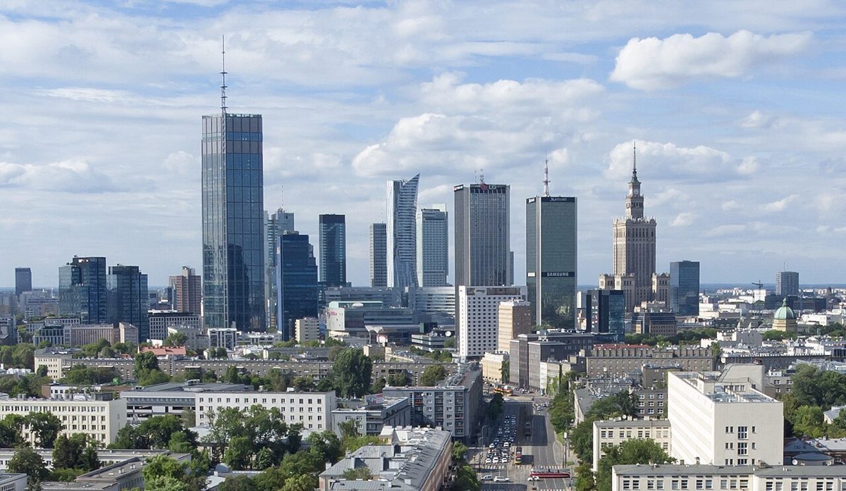 Scenic view of Warsaw