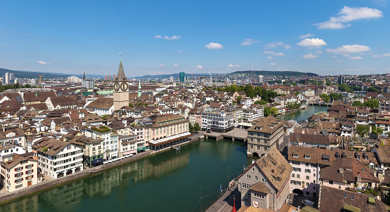 Scenic view of Zurich